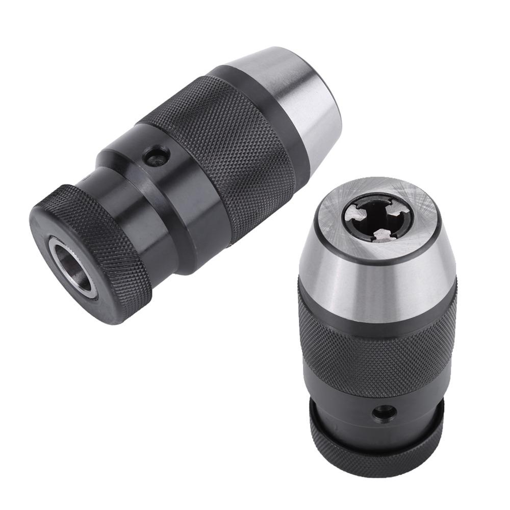 45# Steel Material Keyless Drill Chuck 1/2" Mount Drill Press Chuck  For Electric Drill
