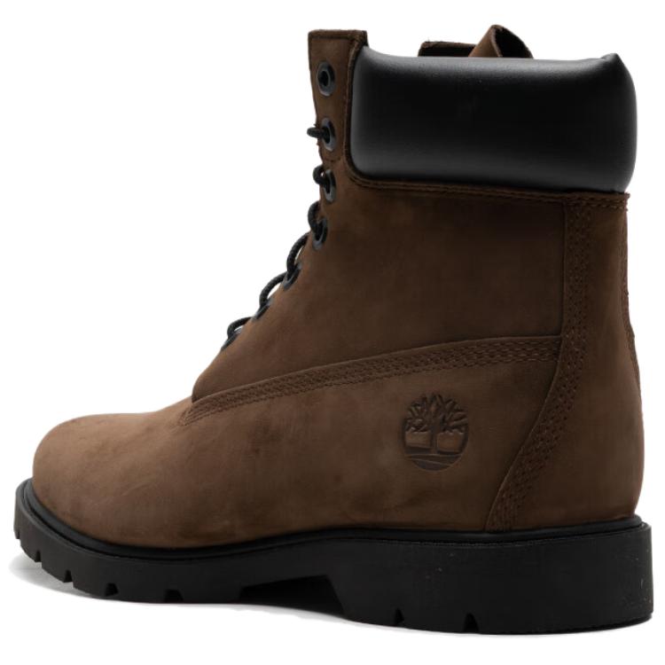 Timberland Classic 6-Inch Comfortable Versatile Short Martin Boots Unisex Boots Dark-Brown A64YN968