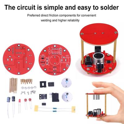 DIY Acoustic Levitation Device Ultrasound Waves Levitating Controller Set Circuit Board Welding Practice Set DIY Electronic Kits