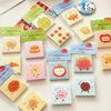 Non-Adhesive Notepad Decorative Food Themed Notepad Japanese Memo Japanese Mini Memo Pad For Office Workers On-The-Go Message