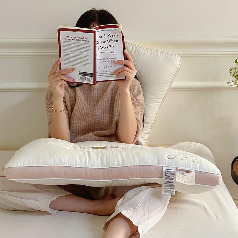 Ultra Soft Memory Foam Pillow Neck Support Sleep Aid Adult Single Use Rectangle Shape 45x72cm Pair 45x72 cm