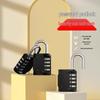 Lucchetto Impermeabile e Antiruggine con Impronta Digitale e Password per Case, Dormitori e Magazzini - Sicurezza Antifurto