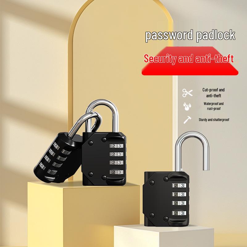 Lucchetto Impermeabile e Antiruggine con Impronta Digitale e Password per Case, Dormitori e Magazzini - Sicurezza Antifurto