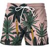 Summer Men's Lightweight Breathable 3D Printed Beach Shorts Summer Casual Swimwear for Outdoor Activities