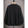 Men'S Crew Neck Sweatshirt, Street Style Skateboard Print Casual Crewneck Sweatshirt, Youth Trendy Sportswear Top, Autumn And Winter Casual Sports