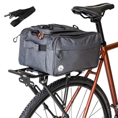 Porta-bagagens Traseiro para Bicicleta GORIX e 7L Grande Capacidade com Ombro Bolsa Traseira Multifuncional para Bicicletas de Estrada e Cross Durável e Elegante e Design Simples