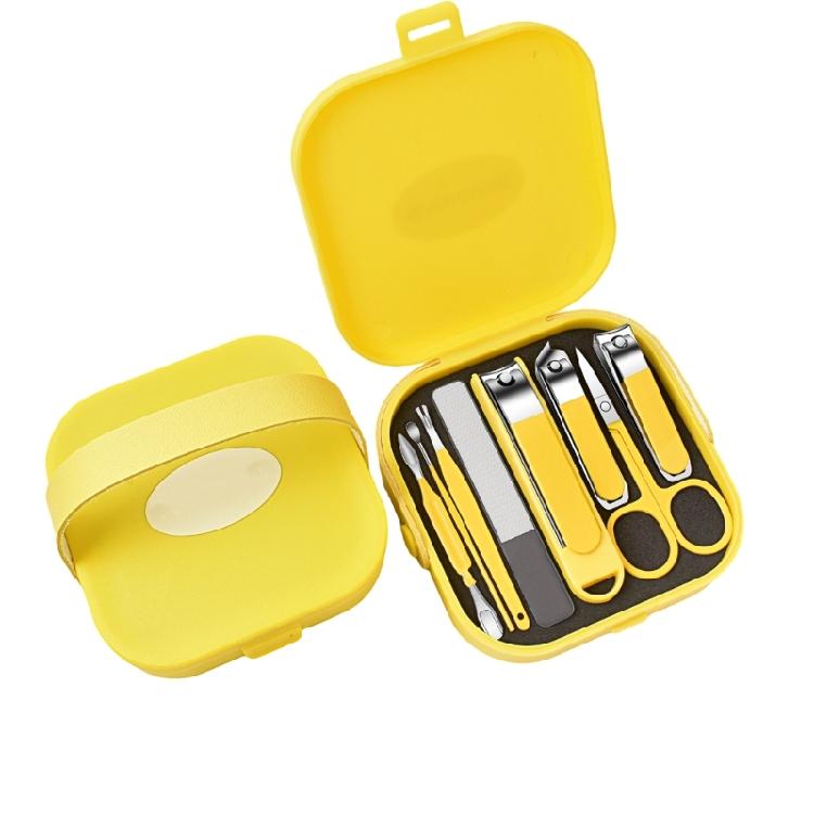 Safety Lock Nail Trimmer Kit Ergonomic Non Prevention Technology Travel Friendly Case