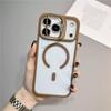 Lens holder Magnetic attraction is suitable for Apple iPhone11promax mobile phone case, the new 11 transparent all-inclusive anti-drop case.