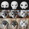 3D Printed Cosplay Realistic Kigurumi Base Beast Skull Mask Animal Plastic Fursuit Head Base DIY Accessories Half Face Mask