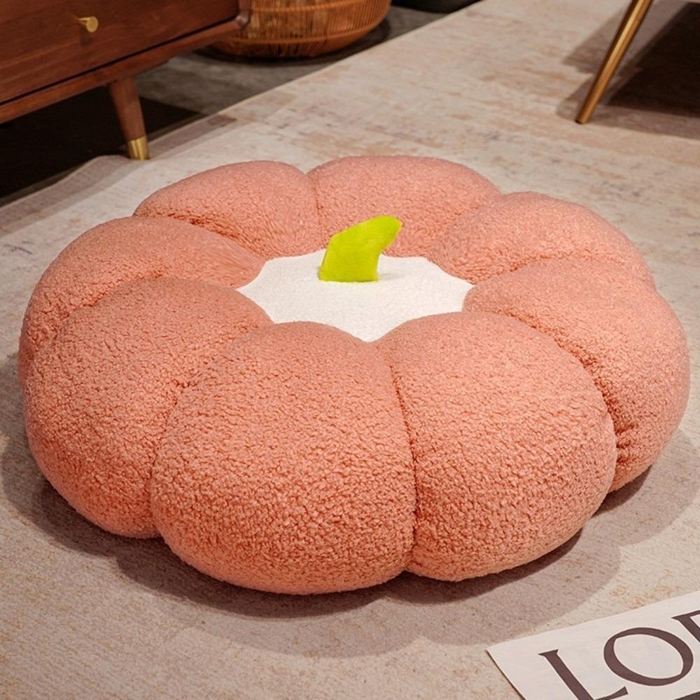 Plush Tatami Mat Flurry Soft Pumpkin Pillow Cute Pumpkin Cushion Futon  Living Room