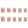 Square Fake Nails for Women Gentle Nude Fake Nails Removable False Nails for Women and Girls Gift