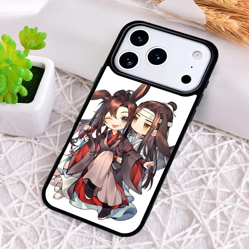 The Untamed Lan Zhan Wei Ying Shockproof Phone Case for iPhone 17 Air 16e 15 11 12 14 13 Pro Max Cover Coque