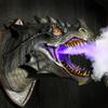Sprayer LED Drachenkopf Hängelampe Laterne Wandlampe Harz Dinosaurier Basteln Halloween Dekoration Hängelampe