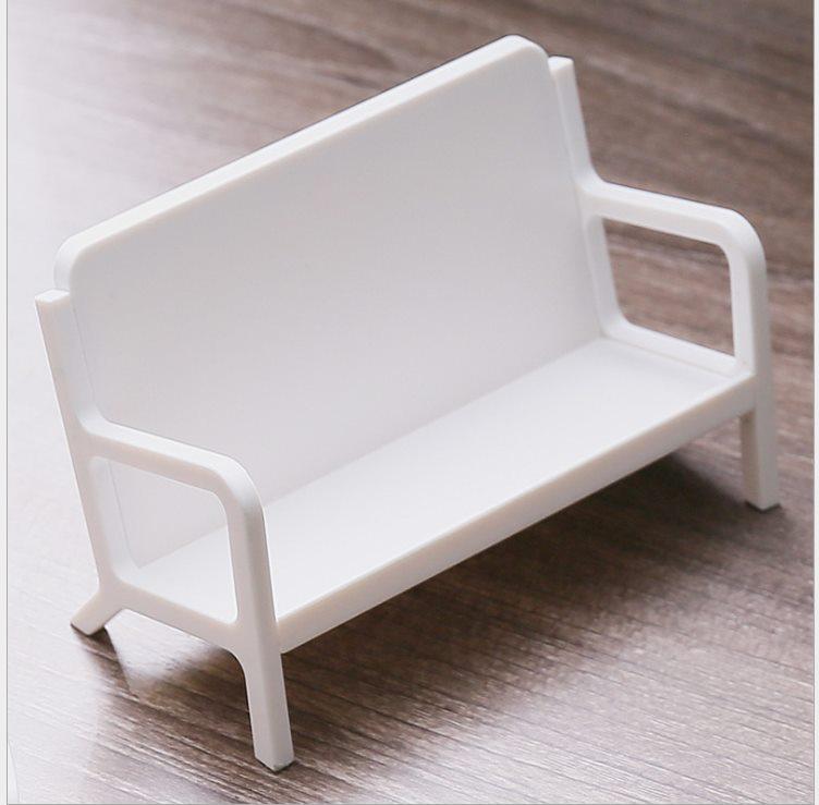 1pcs Creative and practical sofa design, business card holder, card box, chair desktop storage, business card holder