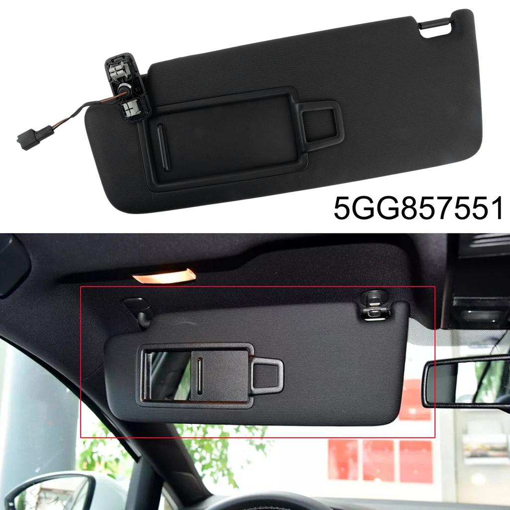 OEM Teil 5GG857552 Auto Sonnenblende Schminkspiegel Stabile Eigenschaften Hohe Zuverlässigkeit Einfache Installation Für E-Golf