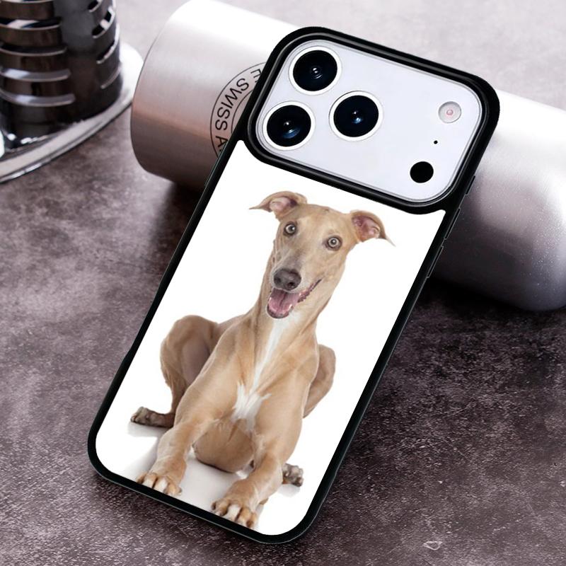 Fantastische sitzende Rehkitz-Windhund-Hundehülle Für iPhone 17 16 15 14 13 12 11 Pro Max Plus 17Air Weiche Silikonhülle