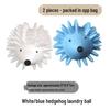 Silicone Hedgehog Anti-Tangle Laundry Ball - Soft, Magic Decontamination and Lint Removal Cleaning Solution