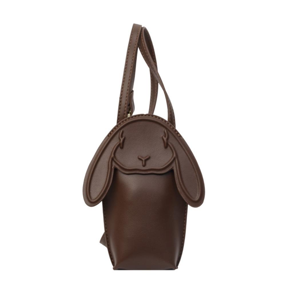 Mini Bunny Phone Bag Cartoon PU Leather Bag Trendy Rabbit Crossbody Bag  Gift