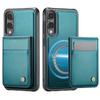 Custodia Portafoglio Magnetica 2 in 1 Staccabile per Samsung Galaxy S25 Edge S25 FE S24 S23 S22 S21 S20 Ultra con Porta Carte Cavalletto