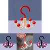 Multipurpose Six Claw Hook With Rotating Claws For Home And Dormitory Storage