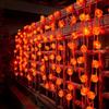 LED Crystal Tassel Lantern Lights New Year Spring Festival Day Decoration Spring Festival Arrangement Red Flashing String Lights