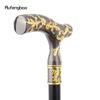 Red Diamond Golden Black Flower Ball Fashion Stick Decorative Stick Cospaly Vintage Party Fashionable Walking Cane Crosier 92cm