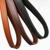 Leather Strap Strips Leather Belt Wrap Single Sided Flat Cord for DIY Crafts Projects Clothing Jewelry Wrapping Making