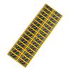 Gym Weight Plate Stickers Essential Labels for Easy Weight Identification