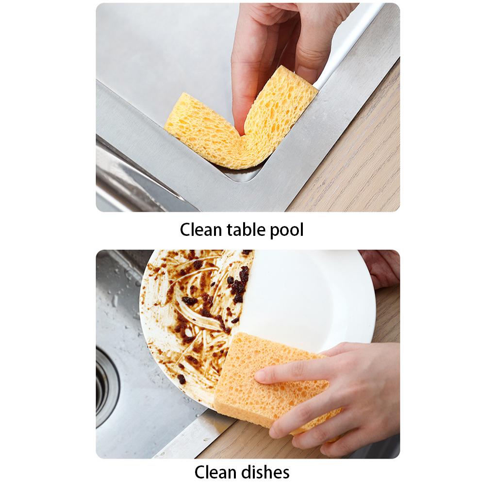Dish Washer Washing Sponge Fine Workmanship Convenience Washable Softness No Scratches Stain Catcher Dust Wiper