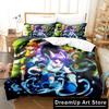 3D Printing Cartoon Game Freedom Planet Bedding Set Single Twin Full Queen King Size Bed Set Adult Kid Bedroom Duvet Cover Sets