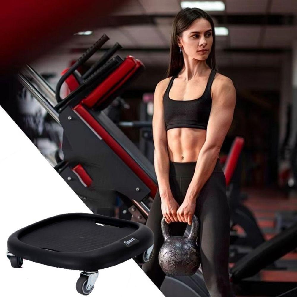 Noiseless Abdominal Wheel Roller Multifunctional Abdominal Muscle Trainer Fitness Sliding Disc  Gym
