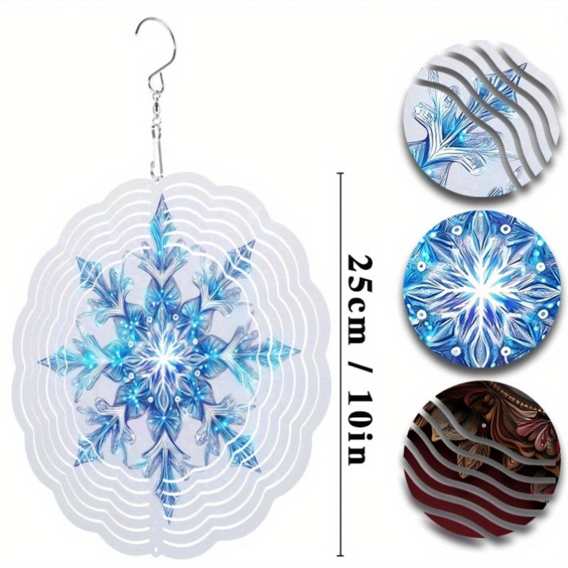 

Вращающийся на 360 градусов 10-дюймовый подвесной ветряной спиннер, уличный музыкальный ветер для балкона, лужайки, сада, весенне-летний арт-декор, динамический эффект 01A