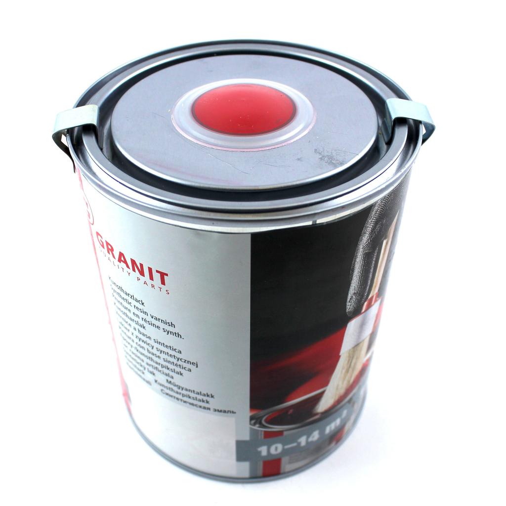 Paint Varnish Carmine Red RAL 3002 NOPOLUX WILCKENS GRANIT 1 Can