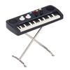 Miniatur Elektronische Orgel Modell Mini Größe 7cm/2.8in Natürliches Harzmaterial Bemalte Oberfläche Musikalisches Ornament