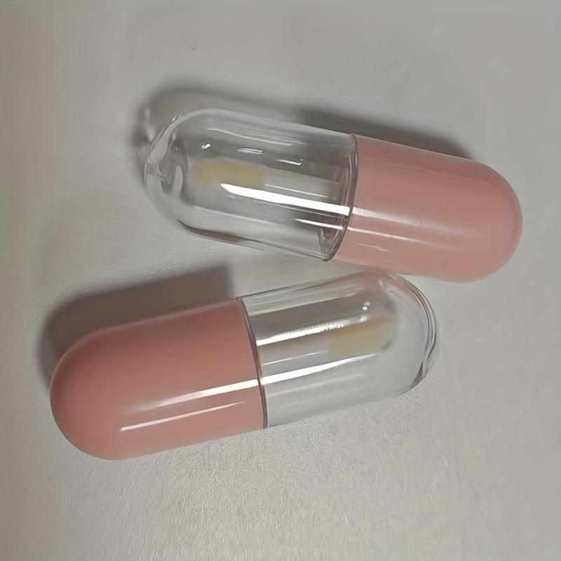 Confezione da 2 Mini Flaconi Dosatori per Fondotinta e Siero da Viaggio con Pennello - Contenitore Cosmetico Portatile a Prova di Perdita