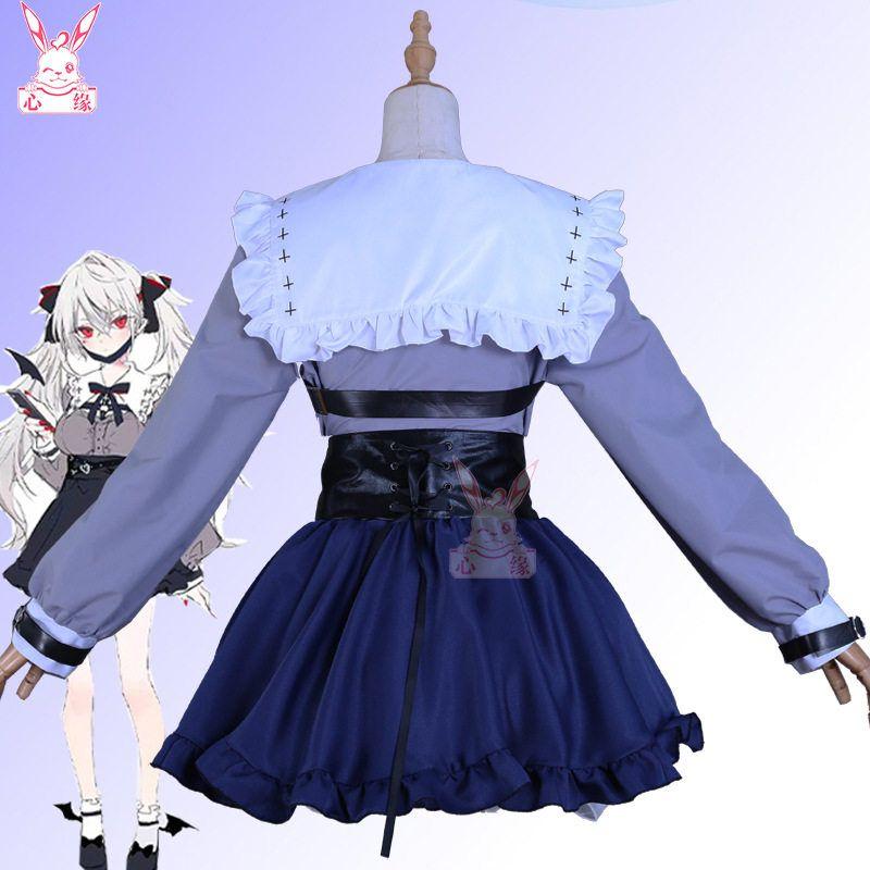 Rainbow Society 2434 Virtual Vtuber Cosplay Costume Anime Women's Clothing
