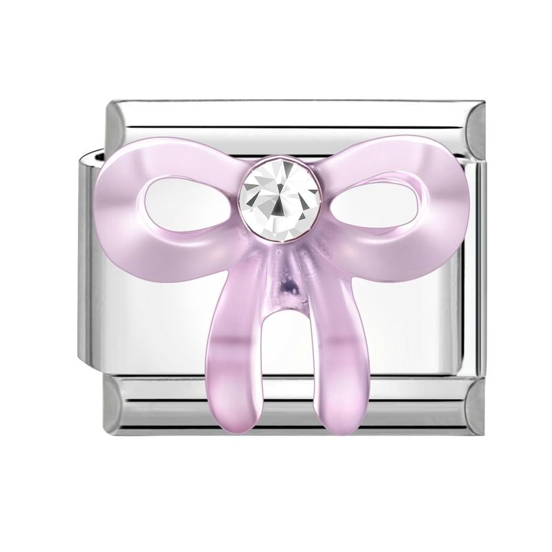 Fashion Heart Bow Knot Butterfly Star Rose Flowers Italian Charm Links Fit 9mm Stainless Steel Bracelet Women DIY Making Gift