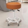 Beauty Rotating Stool with Backrest - Makeup/Barber/Dressing Table Chair with Casters