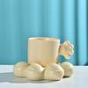 Ceramic Wind Breakfast Coffee Cup Saucer Couple Cup Cute Ceramic Cup Supply Office Cup