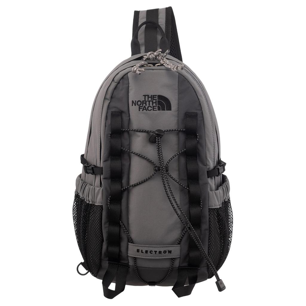 The North Face Super One Way Logo Chest Bag Outdoor Unisex bags Gray NN2PR01N