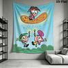 Fairly OddParents Pattern Home Decor Tapestry, Wall Hanging, Decorative RV Wall Cloth.XGT0914136