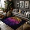 Boho Teppich Waschbar Rutschfest Innen Außen Bereichsteppiche Modern Abstrakt Geometrisches Muster Wohnzimmer Schlafzimmer Fußmatte Heimdekoration G