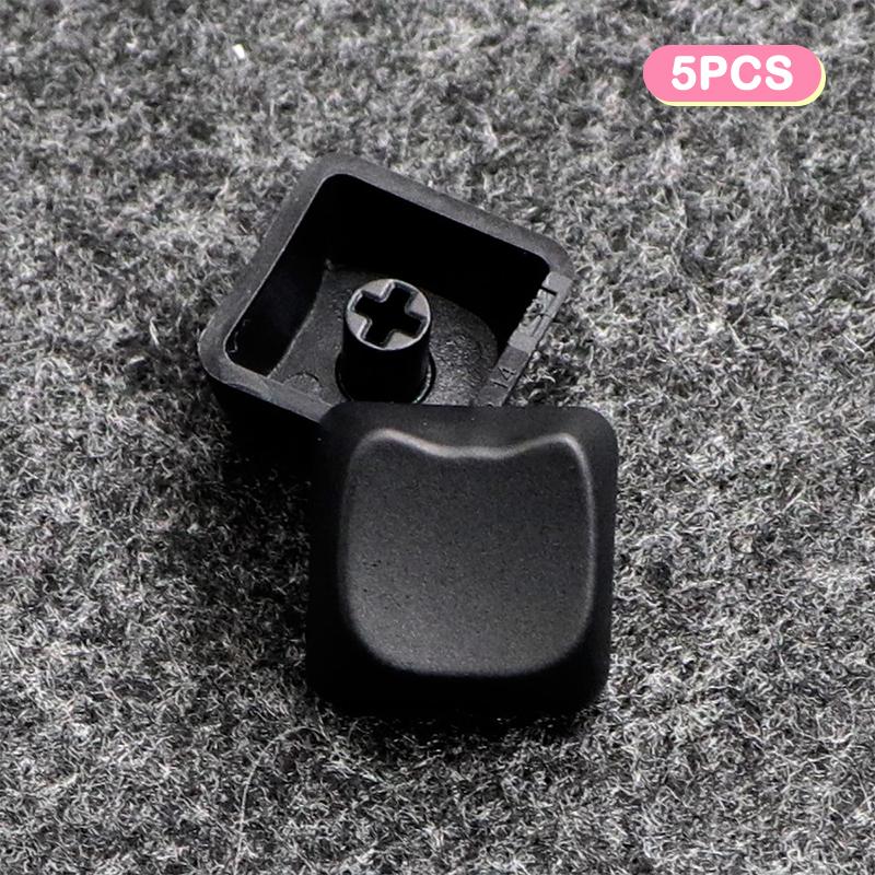 5 Stück Unbeschriftete Tastenkappe PBT-Tastenkappen Mit Einzigartigem Katzenkopf Mao Flache Verdickte Tastenkappe