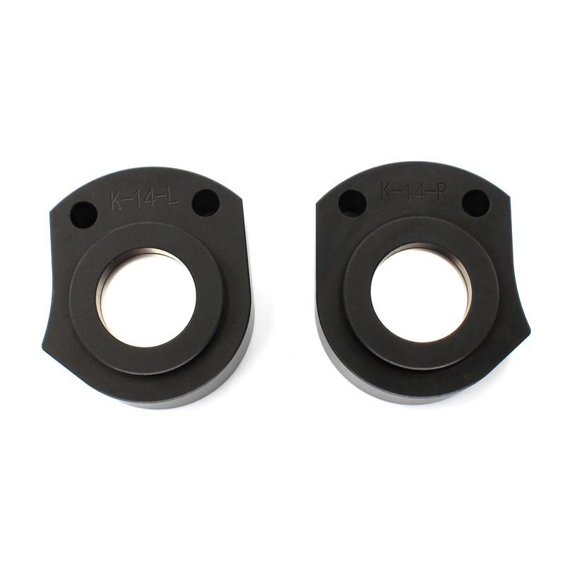Motorcycle Handlebar Risers Kawasaki ZX-14R ZZR1400 2006 Upright Riding Position Upgrade