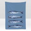 Pattern S-school of F-fish Throw Soft Flannel Blanket for Bed Bedroom Sofa Picnic Throw Skin-friendly Breathable Gift Cover