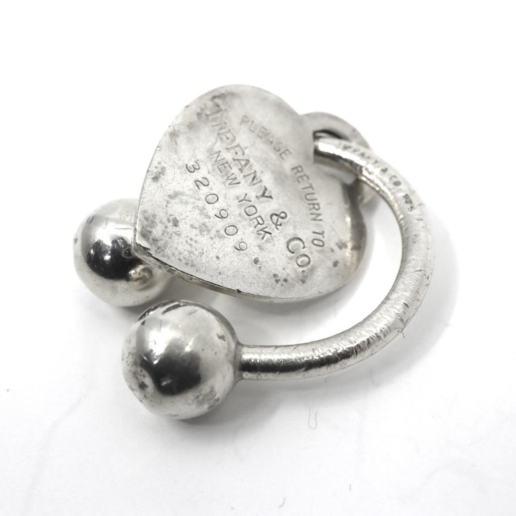 Used TIFFANY&Co.Key Ring Silver925 Women