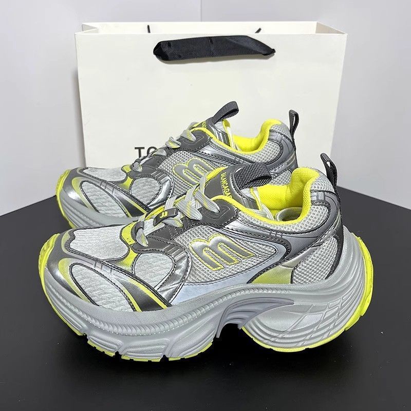 Dad ins shoes women's spring new versatile heightening platform casual retro sneakers