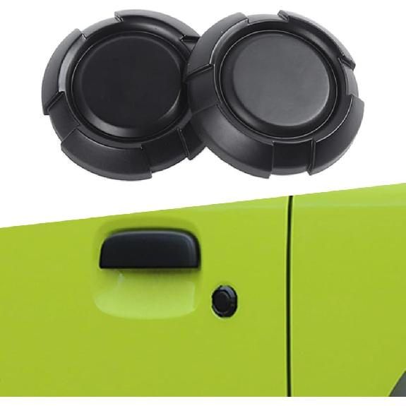 

2PCS Keyhole Covers Security Door Lock Key Hole Protection Trim for Suzuki Jimny 2019 2020 2021 2022 2023 2024 2025 Exterior Accessories A