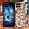 Capa Para Realme 8 Pro / Realme 8 4G Desenho Animado Fofo Cor Doce Silicone Macio Capa Para Realme8 8Pro RMX3085 RMX3081 Capas de Telefone