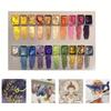 Metal Watercolor Painting Set Portable Box with Glittering Pearl Solid Watercolors Complete Art Supplies Vibrant Pigments